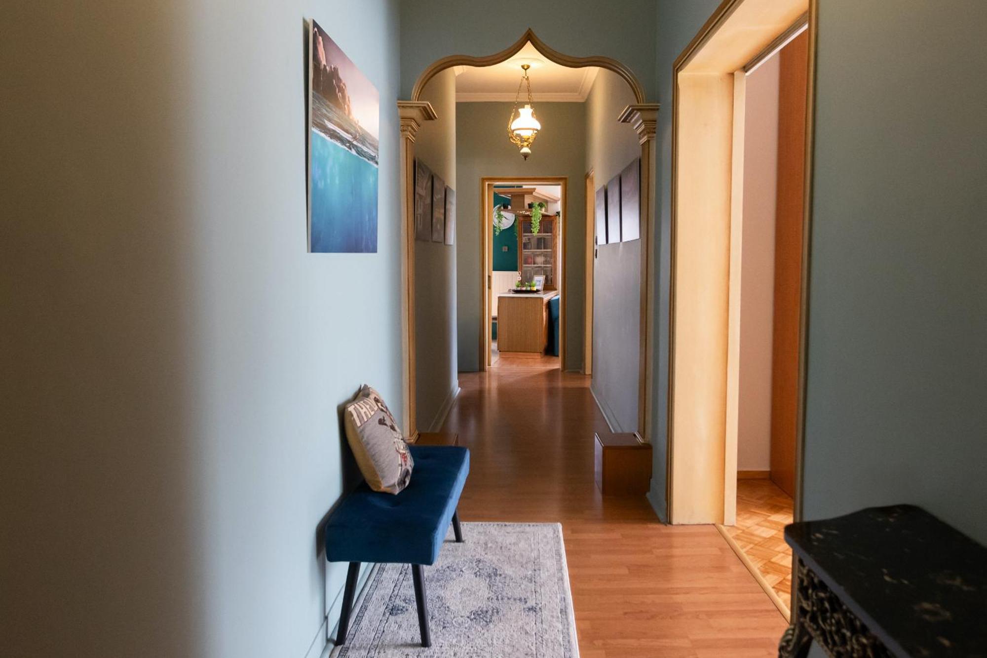 Ferienwohnung Corner House Kastoria Exterior foto